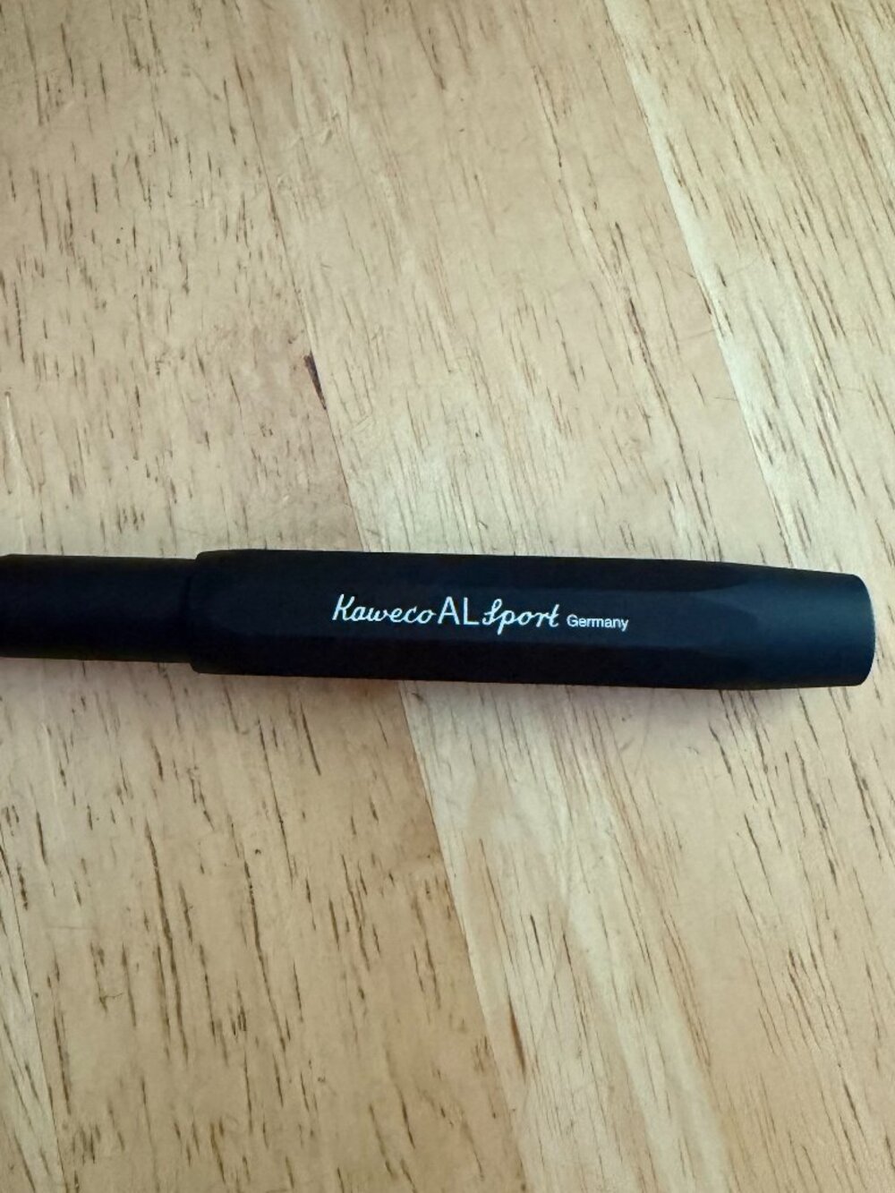 Kaweco AL Sport Fountain Pen - Black Fine Nib